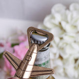 Maxbell 5pcs Antique Airplane Design Bottle Opener Wedding Party Favor