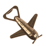 Maxbell 5pcs Antique Airplane Design Bottle Opener Wedding Party Favor