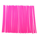 Maxbell 72 Pieces Universal Motocross Wheel Rim Spoke Wraps Skins Cover Green&Pink