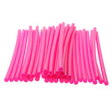 Maxbell 72 Pieces Universal Motocross Wheel Rim Spoke Wraps Skins Cover Green&Pink