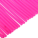 Maxbell 72 Pieces Universal Motocross Wheel Rim Spoke Wraps Skins Cover Green&Pink
