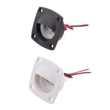 Maxbell 2 Pieces RV Caravan Boat Marine Interior LED Ceiling Courtesy Light Lamp 12V