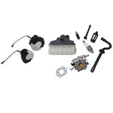 Maxbell Carburetor & Gasket Oil Fuel Filler Cap Oil / Fuel Filter Pipe Spark Plug Air Filter for STIHL 021 023 025 MS210 MS230 MS250 Chainsaw