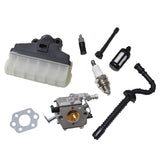 Maxbell Carburetor & Gasket Oil Fuel Filler Cap Oil / Fuel Filter Pipe Spark Plug Air Filter for STIHL 021 023 025 MS210 MS230 MS250 Chainsaw