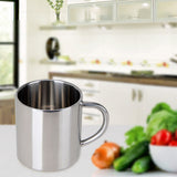 Maxbell Coffee Mugs Stainless Steel Double Wall Insulated Coffee Mug Food Grade Tea Cups Set of 5