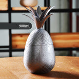 Maxbell 2 Colors 500ml Pineapple Cocktail Tumbler Stainless Steel Moscow Mule Mug