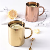 Maxbell 2 Color Stainless Steel Double Wall Insulated Cup Tea Water Coffee Mug 400ml