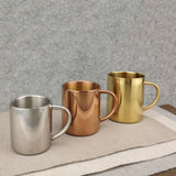 Maxbell 2 Color Stainless Steel Double Wall Insulated Cup Tea Water Coffee Mug 400ml