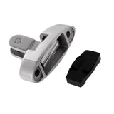 Maxbell 4pcs Heavy Duty 316 Stainless Steel Marine Boat Swivel Deck Hinge with Rubber Pad Bimini Top Fitting Universal