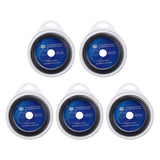 Maxbell 10Pcs Stainless Steel Wire Lures Leader Trace Fishing Line Accessories 10m 7 Strands