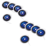 Maxbell 10Pcs Stainless Steel Wire Lures Leader Trace Fishing Line Accessories 10m 7 Strands