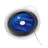 Maxbell 10Pcs Stainless Steel Wire Lures Leader Trace Fishing Line Accessories 10m 7 Strands