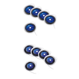 Maxbell 10Pcs Stainless Steel Wire Lures Leader Trace Fishing Line Accessories 10m 7 Strands