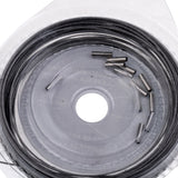 Maxbell 10Pcs Stainless Steel Wire Lures Leader Trace Fishing Line Accessories 10m 7 Strands