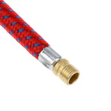 Maxbell Bike Tire Inflator Head Presta/Schrader Valve Connector +Pump Extension Hose