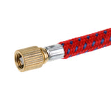 Maxbell Bike Tire Inflator Head Presta/Schrader Valve Connector +Pump Extension Hose