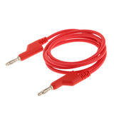 Maxbell Stackable 4mm Banana Plug Multimeter Test Cable +Mouse Alligator Clip