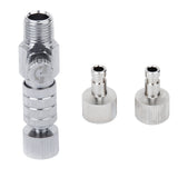 Maxbell Airbrush Quick Release Disconnect Coupler Adapter Connector +2x Air Hose Coupler