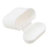 Maxbell Silicone Protective Case Cover for Apple AirPods +Audio Splitter Cable White