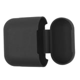 Maxbell Silicone Protective Case Cover for Apple AirPods +Audio Splitter cable Black