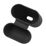 Maxbell Silicone Protective Case Cover for Apple AirPods +Audio Splitter cable Black