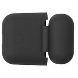 Maxbell Silicone Protective Case Cover for Apple AirPods +Audio Splitter cable Black