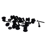 Maxbell Acoustic Guitar Strap Locks Straplock Strap Button for Electric Bass 20Piece