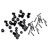 Maxbell Acoustic Guitar Strap Locks Straplock Strap Button for Electric Bass 20Piece