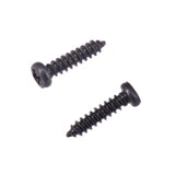 Maxbell 100 Pieces Tunner Tuning Peg Key Screws for Guitar Bass Replacement Parts, Black Gold