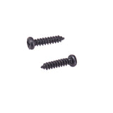 Maxbell 100 Pieces Tunner Tuning Peg Key Screws for Guitar Bass Replacement Parts, Black Gold