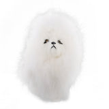Maxbell Lifelike Plush Simulation Animal Model Realistic Dog for Home Ornament Desktop Decor Kid Toy Gift Collectibles