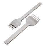 Maxbell Leather Strap Strip with White Steel Hole Punches Stitching Chisel Set 4mm