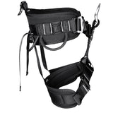 Maxbell Safety Climbing Seat Harness + Carabiner 24KN + Figure 8 Rappel Device 35KN