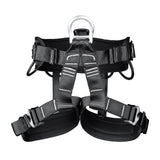 Maxbell Safety Climbing Seat Harness + Carabiner 24KN + Figure 8 Rappel Device 35KN