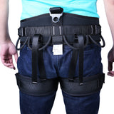Maxbell Safety Climbing Seat Harness + Carabiner 24KN + Figure 8 Rappel Device 35KN