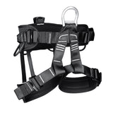 Maxbell Safety Climbing Seat Harness + Carabiner 24KN + Figure 8 Rappel Device 35KN