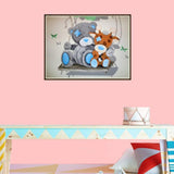 Maxbell 3PCS Cartoon Bear Diamond Embroidery Painting Cross Stitch Craft Home Decor