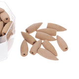 Maxbell Set of Incense Burner Smoke Backflow Censer Handcraft + 70pcs Lavender Incense Cones
