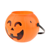 Maxbell 5Pcs Halloween Kid Trick or Treat Candy Holder Bucket with Handle Candy Bowl