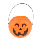 Maxbell 5Pcs Halloween Kid Trick or Treat Candy Holder Bucket with Handle Candy Bowl