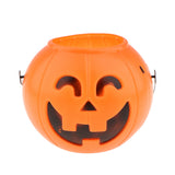 Maxbell 5Pcs Halloween Kid Trick or Treat Candy Holder Bucket with Handle Candy Bowl