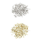 Maxbell 400 Pieces Metal Split Pins Brads Paper Fasteners for Scrapbooking Embellishment DIY Craft