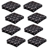 Maxbell 8 Pieces Polka Dot Stretch Spandex Chair Seat Cover for Dinning Room Decor