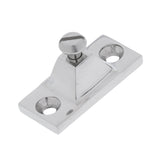 Maxbell 2 Pieces 316 Stainless Steel Bimini Top Deck Hinge Side Mount for Marine, Boats, Canopy Tops