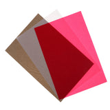 Maxbell 250 Pieces White and Colorful Tracing Paper Sheets for Drawing DIY 15x10cm