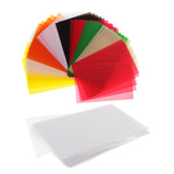 Maxbell 250 Pieces White and Colorful Tracing Paper Sheets for Drawing DIY 15x10cm