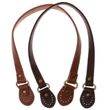 Maxbell 2Pc New DIY Replacement Shoulder Straps Faux Leather Handbag Bag Handle 54cm