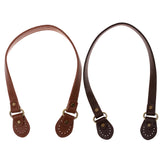 Maxbell 2Pc New DIY Replacement Shoulder Straps Faux Leather Handbag Bag Handle 54cm