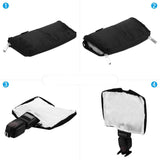 Maxbell Hand Bag +Foldable Flash Snoot Speedlight Diffuser Beam For Canon Nikon