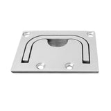 Maxbell 2 Pieces 316 Stainless Steel Boat Hatch Cabinet Locker Lift/Pull Ring Handle